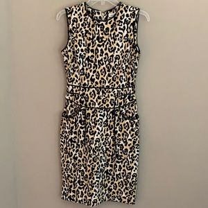 Calvin Klein Leopard print dress, size 2